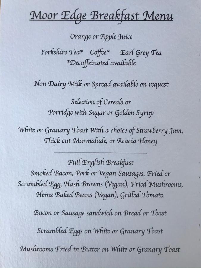 Mooredge B&B Whitby Extérieur photo